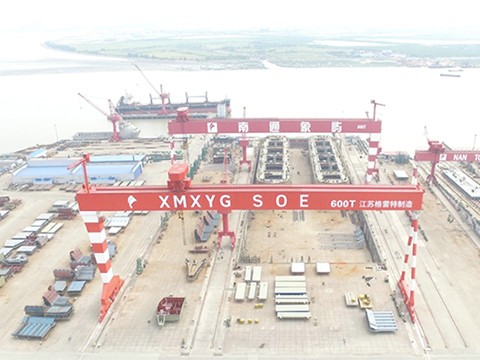 MU600t造船(chuán)門(mén)式起重機(jī)