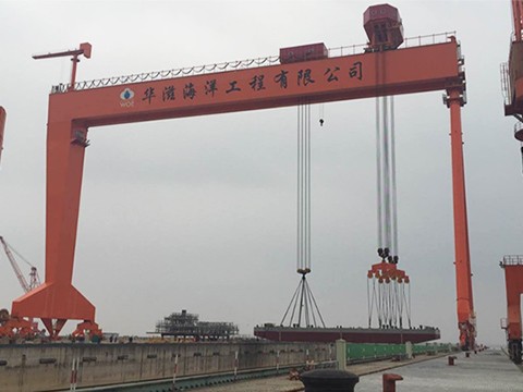 MU1000t造船(chuán)門(mén)式起重機(jī)