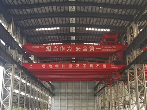 QE2×60t+85/20t橋式起重機(jī)